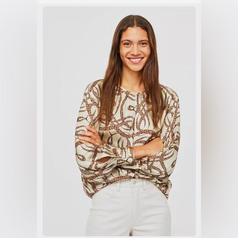 H&M x RICHARD ALLEN Blouse size 12